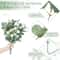 Artificial Eucalyptus Stems Set Realistic Faux Eucalyptus Bouquet For Wedding Home Decor 2