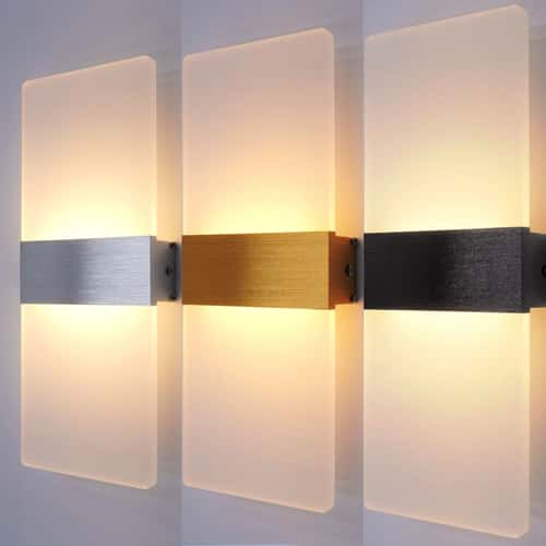 Modern LED Wall Sconce Minimalist Aluminum Wall Lamp for Stylish Indoor Lighting