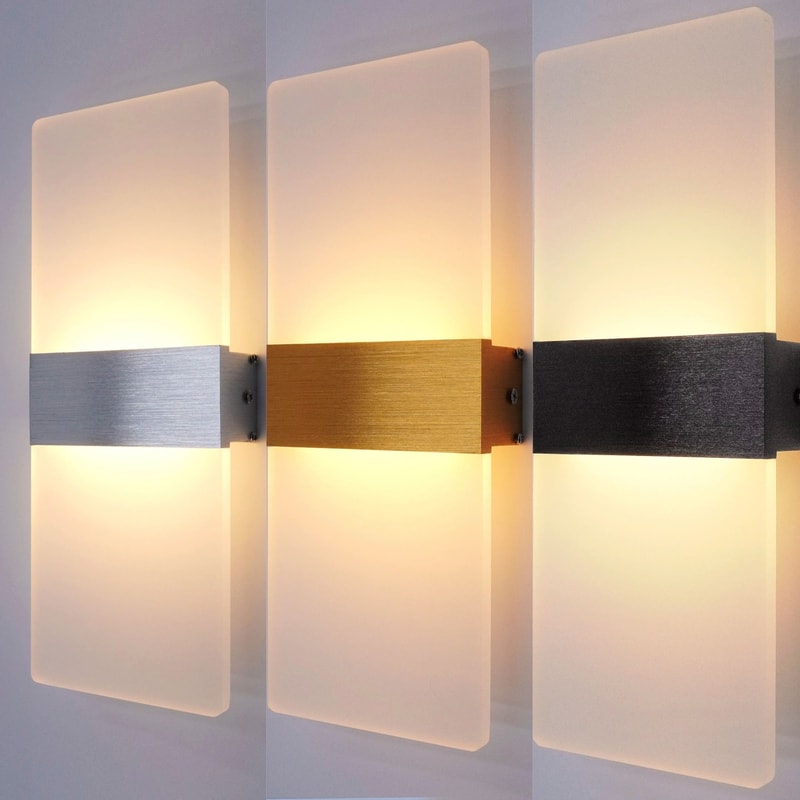 Modern LED Wall Sconce Minimalist Aluminum Wall Lamp For Stylish Indoor Lighting 0