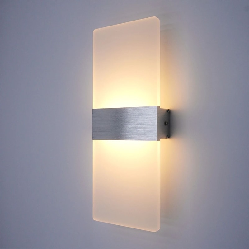 Modern LED Wall Sconce Minimalist Aluminum Wall Lamp For Stylish Indoor Lighting 5