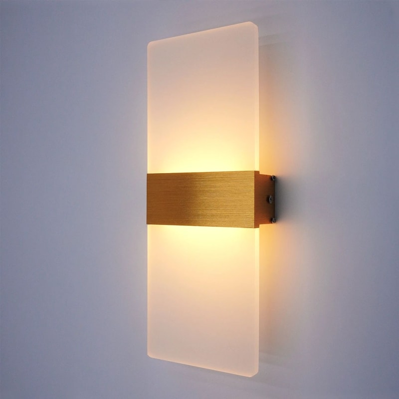 Modern LED Wall Sconce Minimalist Aluminum Wall Lamp For Stylish Indoor Lighting 7