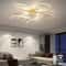 AuroraGlow Modern LED Gold Ceiling Chandelier For Elegant Living Spaces 0