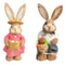 Rustic Easter Bunny Decor Bunny Figurine For Spring Home Decor 9
