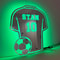 Custom Football Shirt LED Mirror With Name Personalized Man Cave Wall Decor Gift 2