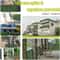 GardenGlow Artificial Ivy Privacy Fence Outdoor Privacy Screen Panel 3