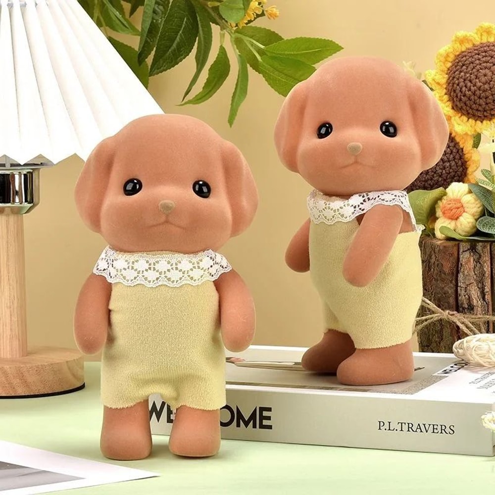 Forest Family Animal Phone Stand Cute Desk Decor With Movable Limbs 3