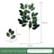 Lifelike Artificial Eucalyptus Stems For Elegant Home Wedding Decor 3