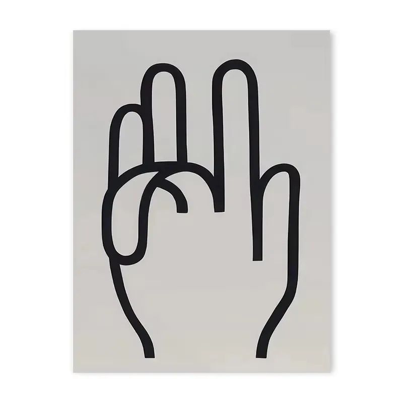 Open Your Mind Blue Wave Wall Art Print Japanese Abstract Poster For Modern Bedroom Decor 13