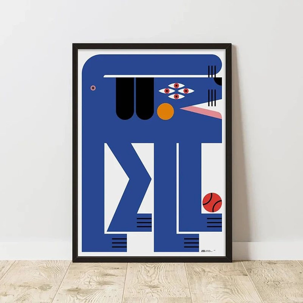 Retro Abstract Canvas Wall Art Print Minimalist Modern Wall Decor Poster 7