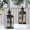Vintage Nordic Candle Holder Lantern Black Hanging Iron Lantern Decor 2