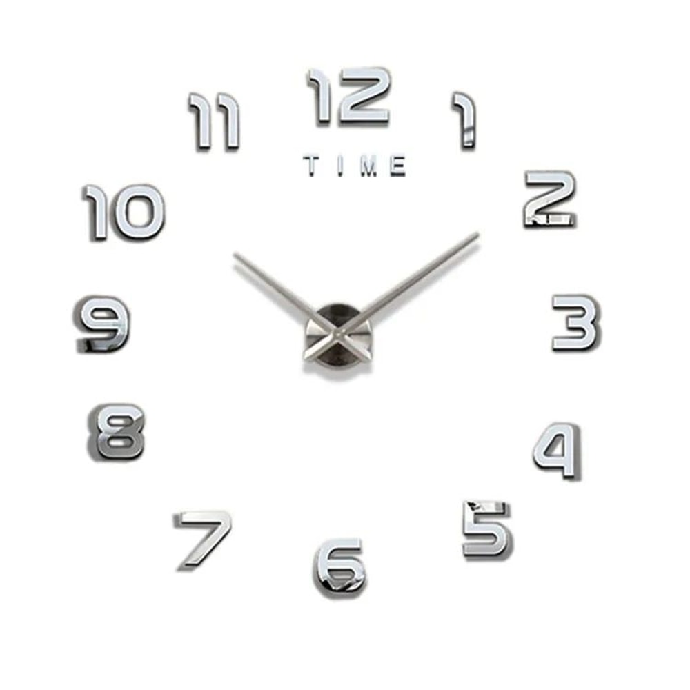 Modern Large Wall Clock With Acrylic Mirror Wall Clock Design For Stylish Customizable Decor 4