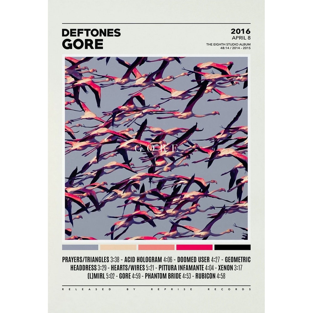 Deftones Album Cover Canvas Wall Art Around The Fur Music Band Poster Print 13