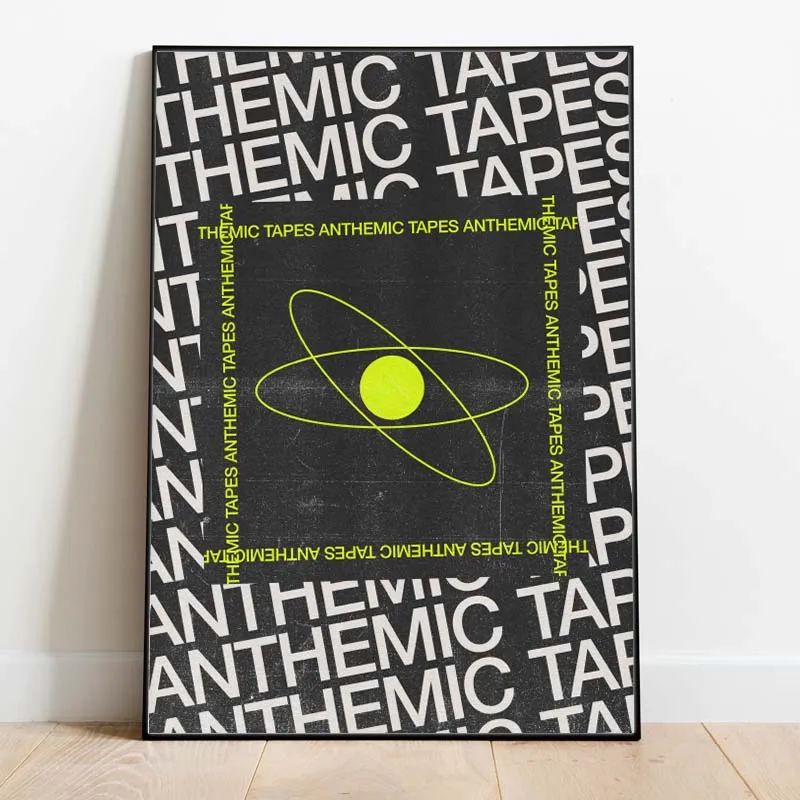 Retro Inspirational Quote Canvas Print For Living Room And Office 2