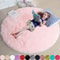 Blush Cloud Fluffy Round Rug Soft Plush Shaggy Bedroom Carpet For Kids Cozy Living Spaces 12
