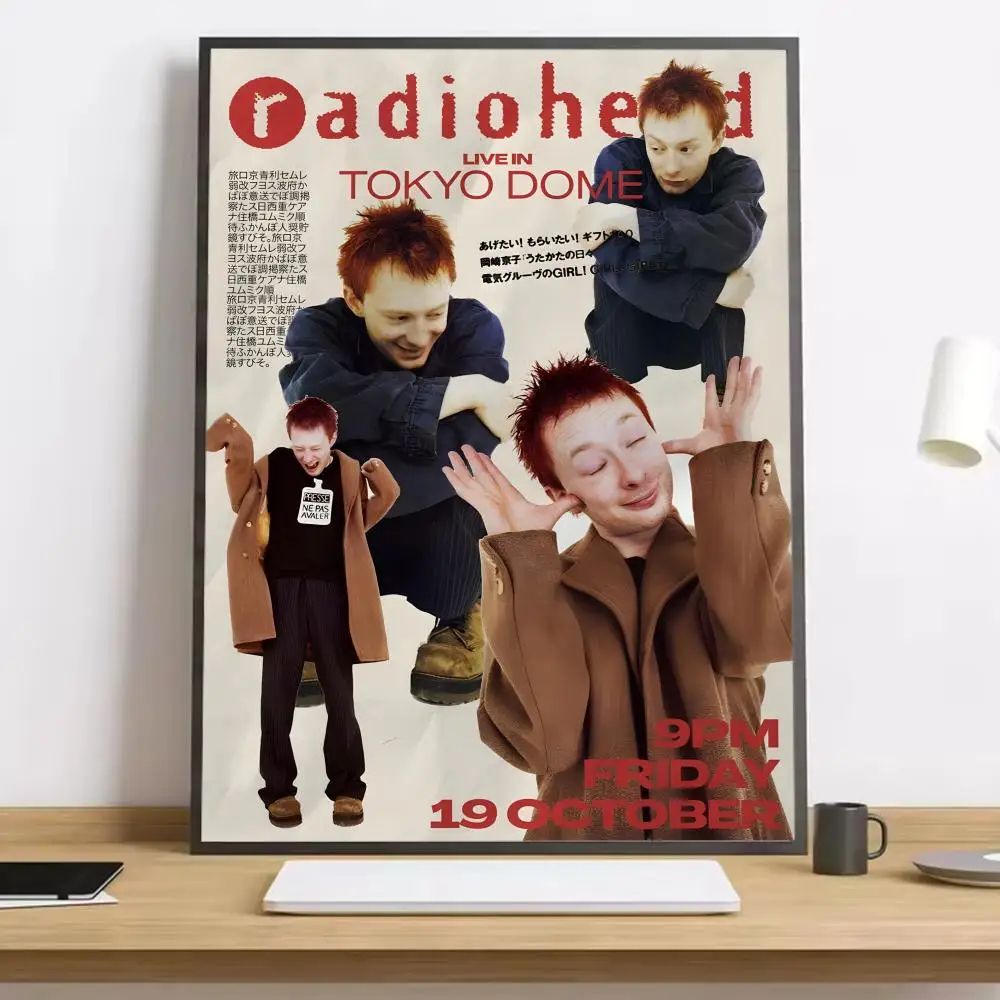 Radiohead Poster In Rainbows Wall Art Canvas Poster For Bedroom Living Room Studio 8