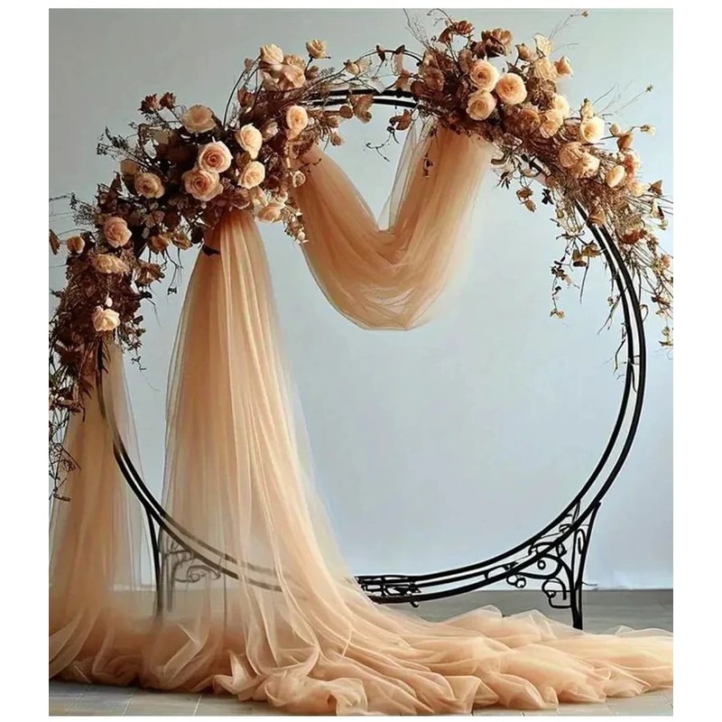 Elegant Gauze Table Runner For Weddings Parties Rustic Table Decor 17