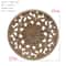 Vintage Floral Carved Wood Applique For Furniture Frames And Doors 3