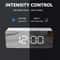 Smart LED Mirror Alarm Clock USB Digital Desk Clock With Snooze Night Display 1