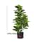 150cm Artificial Fiddle Leaf Fig Tree Realistic Faux Ficus Lyrata Indoor Plant For Modern Home Dec 7
