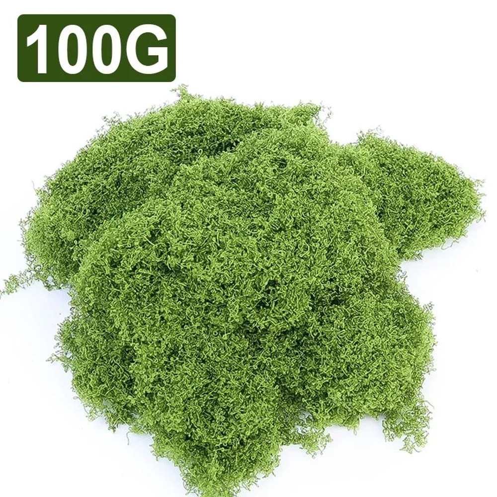 Evergreen Mini Landscape Artificial Moss Grass For DIY Decor Crafts 8