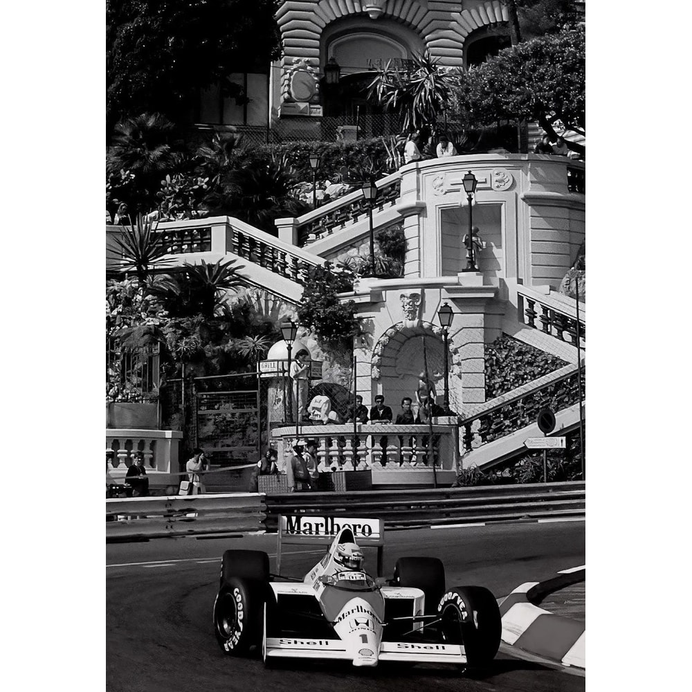 F1 Monaco Poster Max Verstappen Formula 1 Canvas Print Racing Wall Decor 9