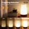 GlowTouch RGB Rechargeable Bedside Lamp With 13 Colors Dimmable Control 2