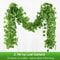 LushLife Artificial Ivy Garland Realistic Green Vine Wall Decor For Home Events 2