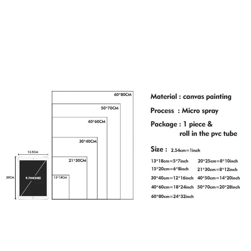 Custom Anime Poster Personalized Wall Art Matte Paper Print 4