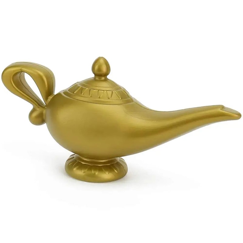Aladdin Lamp Prop For Genie Lamp Cosplay And Party Decor 3
