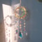 Crystal Suncatcher Wind Chime With Rainbow Prism Light Catcher 0