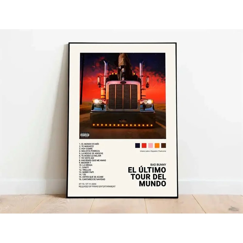 Quevedo Latin Rap Stars Music Wall Art Canvas Aesthetic Hip Hop Room Decor Poster 8