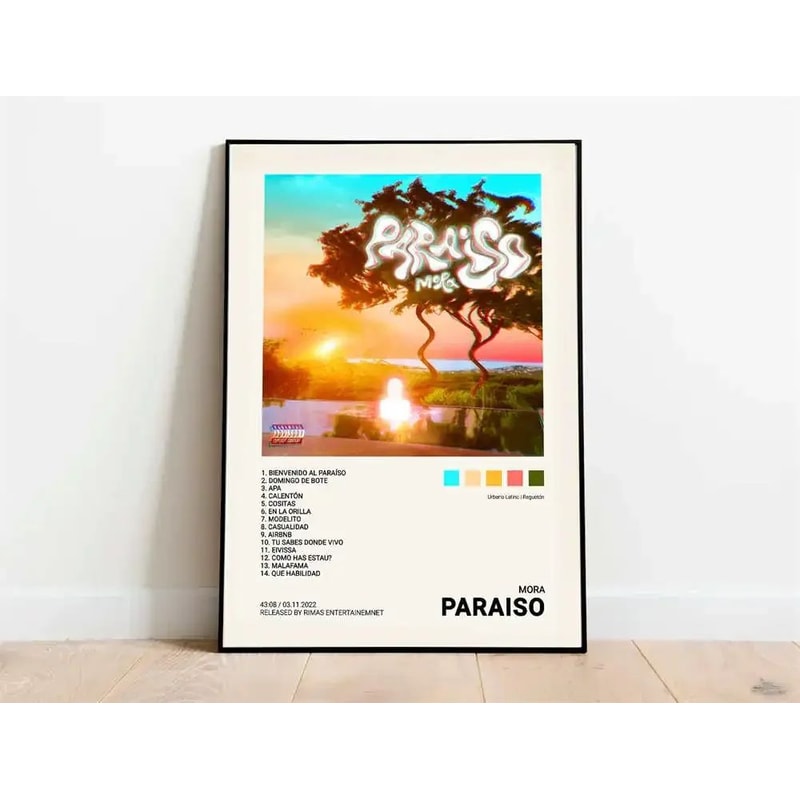 Quevedo Latin Rap Stars Music Wall Art Canvas Aesthetic Hip Hop Room Decor Poster 14