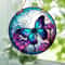 Butterfly Stained Glass Suncatcher Window Hanging Decor 1
