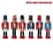 Mini Wooden Nutcracker Ornament Set 12cm Mini Nutcracker Figurines For Christmas Desktop Decor 7