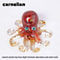 Crystal Octopus Statue Resin Ocean Figurine For Desk And Home Decor 9