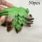 Realistic Artificial Rose Leaves For DIY Bouquet Decoration Wedding Flower Supplies 6