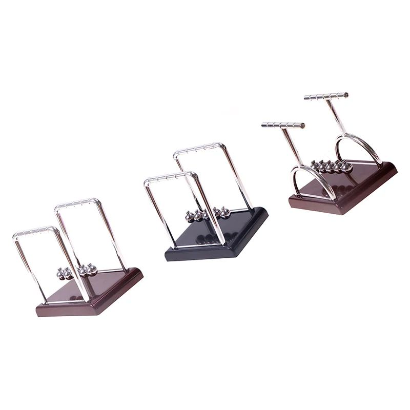 Newtons Cradle Desk Toy Elegant Physics Balance Ball For Stress Relief Executive Desk Decor 3