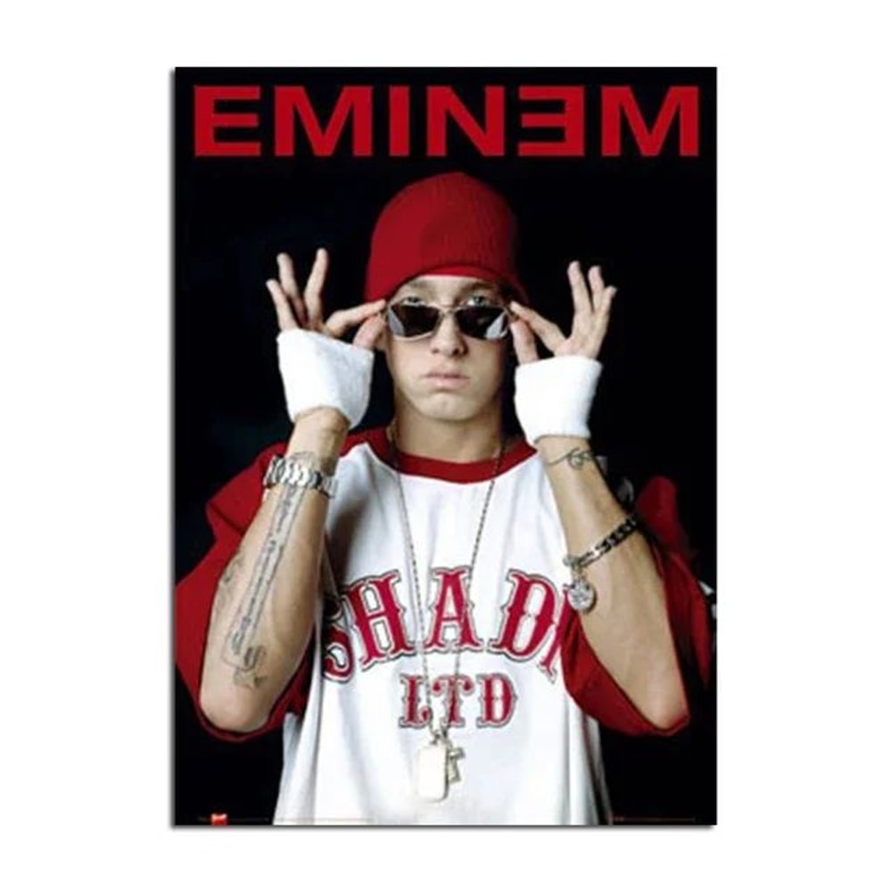 Eminem Rap Icon Canvas Wall Art Premium Music Canvas Print For Hip Hop Decor 3