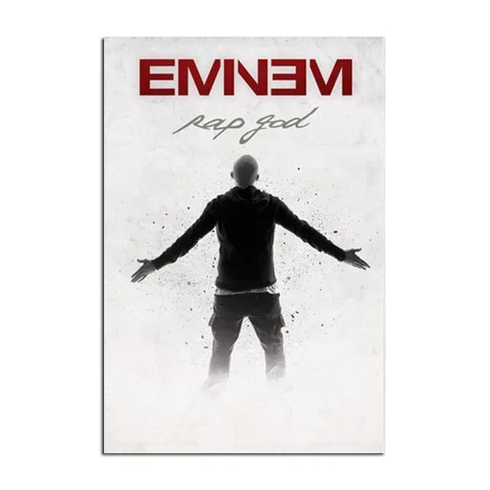 Eminem Rap Icon Canvas Wall Art Premium Music Canvas Print For Hip Hop Decor 6