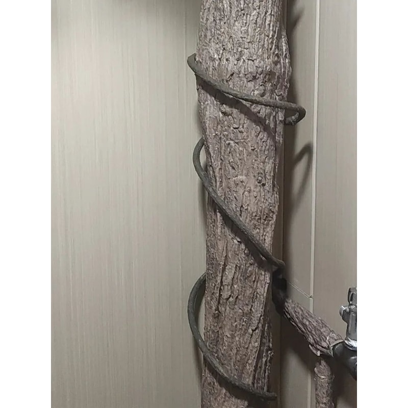 Realistic Artificial Tree Bark Wrap For Pipes Poles And Garden Columns 3