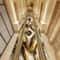 Golden Marble Runner Rug Luxury NonSlip Hallway Stair Carpet 0