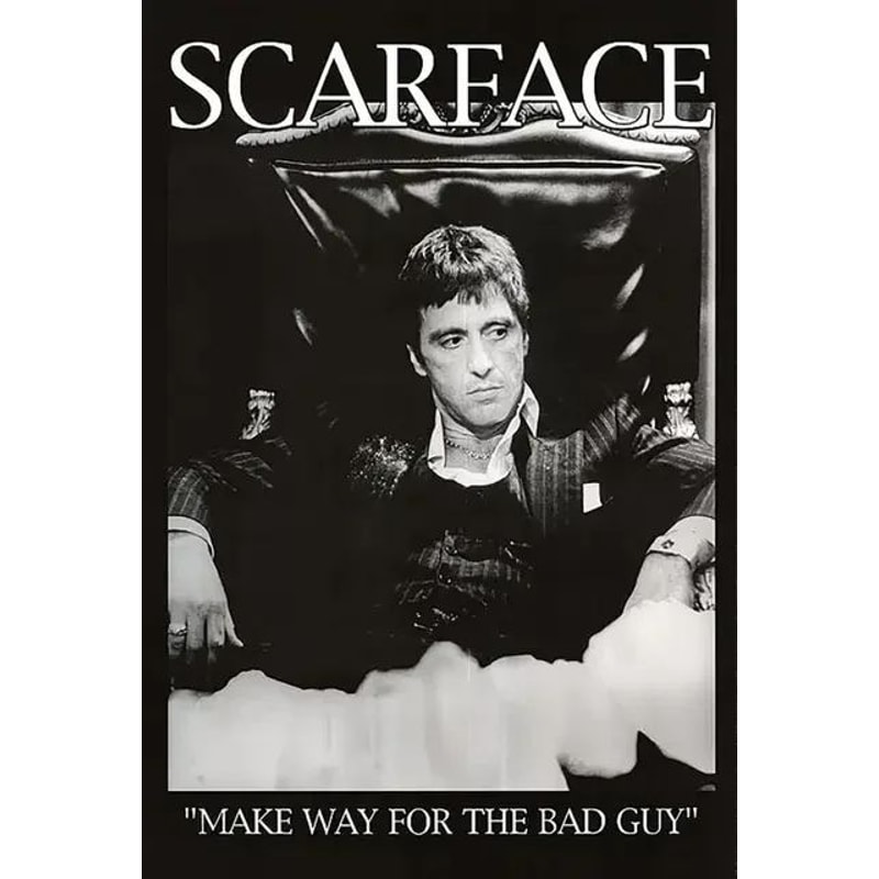 Scarface Poster Canvas Wall Art For Living Room And Bedroom Decor 11