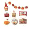 Autumn Farmhouse Tiered Tray Decor Set With Pumpkin Spice Accents 3