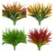 UV Resistant Outdoor Artificial Plants Faux Tall Grass Tropical Shrubs For Planters 0