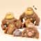 Stretchy Gorilla Squeeze Figurine Funny Desk Decor Stress Relief Toy 0