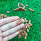 100Piece Mini Clay Bricks For Dollhouse Decor Dioramas Architecture Models 2