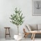 Modern Tall Artificial Olive Tree Branch Minimalist Faux Indoor Plant Decor 3