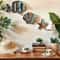 Coastal Wall Decor Wooden Starfish And Shell Beach House Decor Set 4