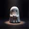 Spooky Sass Middle Finger Ghost Statue For Halloween Shelf And Coffee Table Decor 3