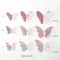 3D Mirror Butterfly Wall Stickers Elegant DIY Wall Decoration For Modern Spaces 3